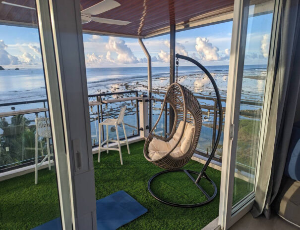 Balcony with View